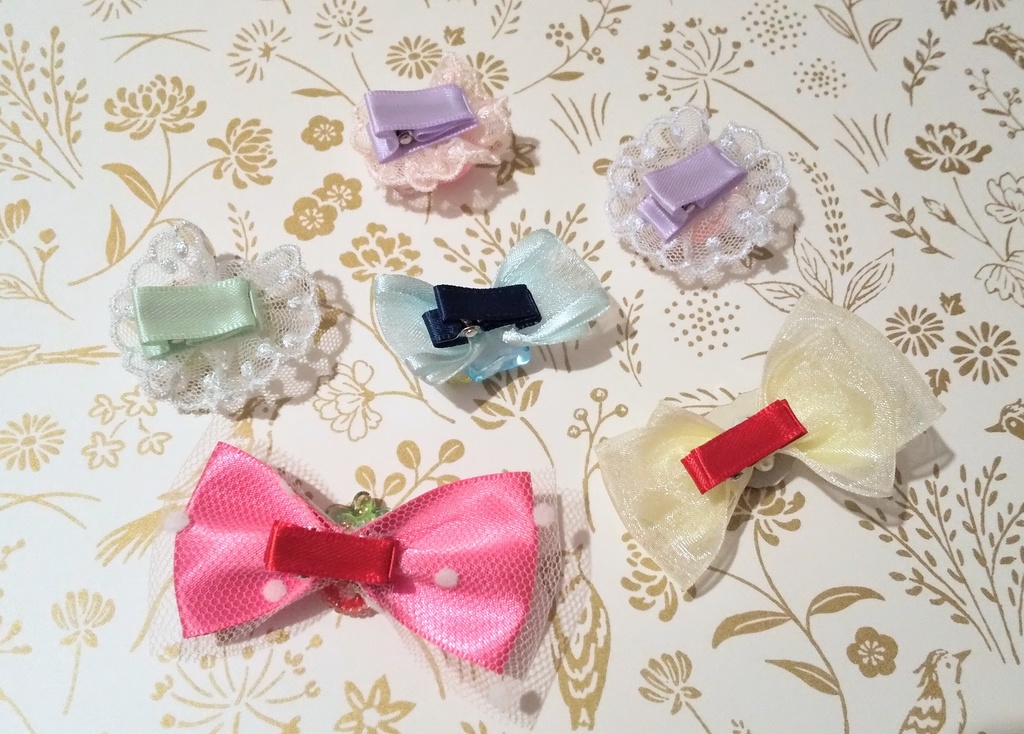 【おたのしみ】ぬいちゃんヘアクリップがちゃ
