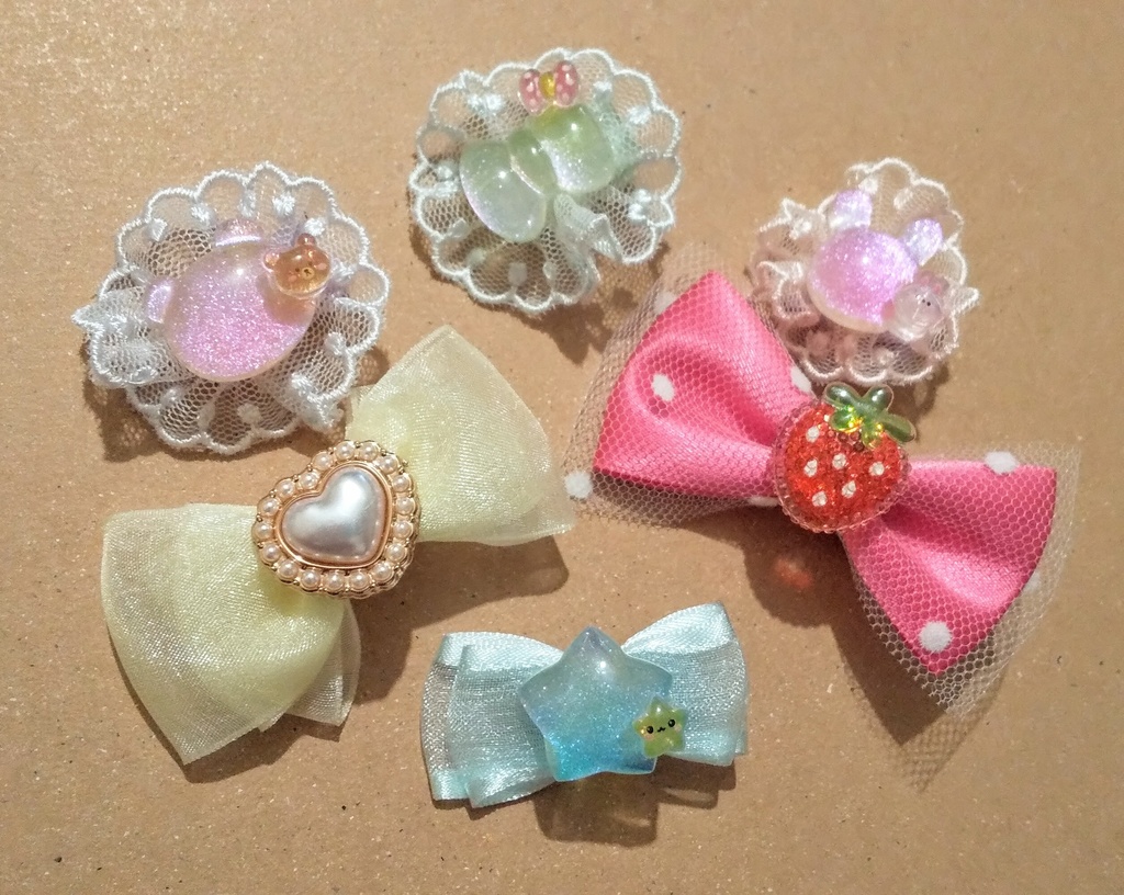 【おたのしみ】ぬいちゃんヘアクリップがちゃ