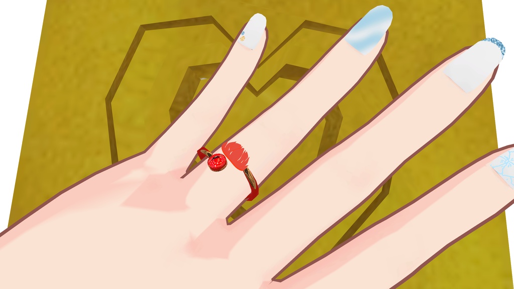 【2周年記念】 蓮華と一生一緒エンゲージリング