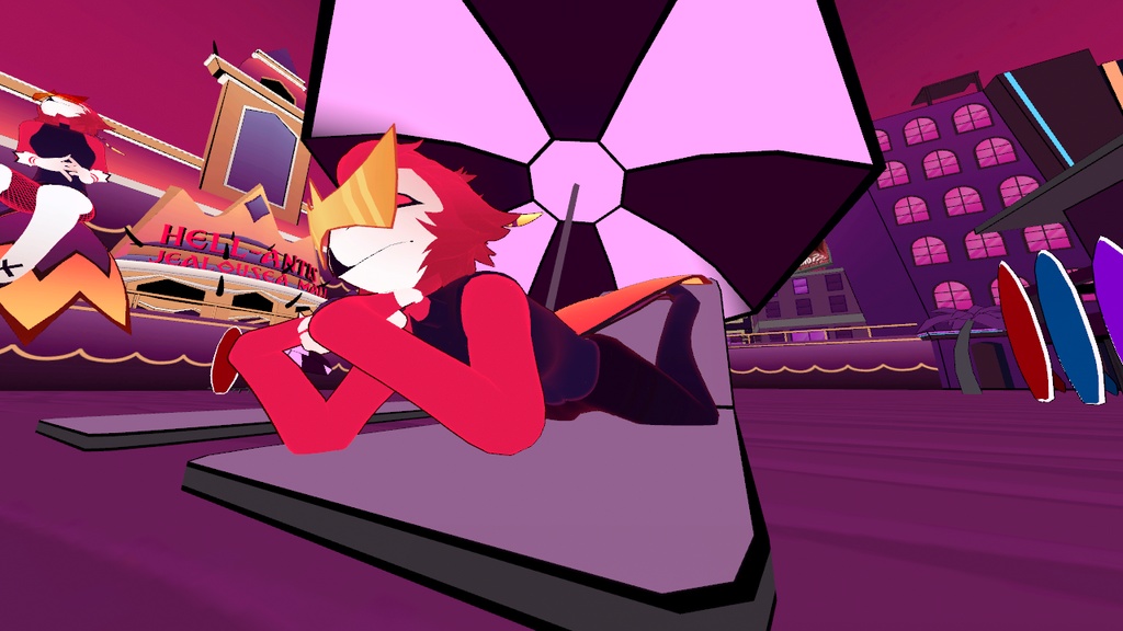 Vassago (Helluva boss) | Gogoloco + PC + QUEST | UnIty Package + Blend file