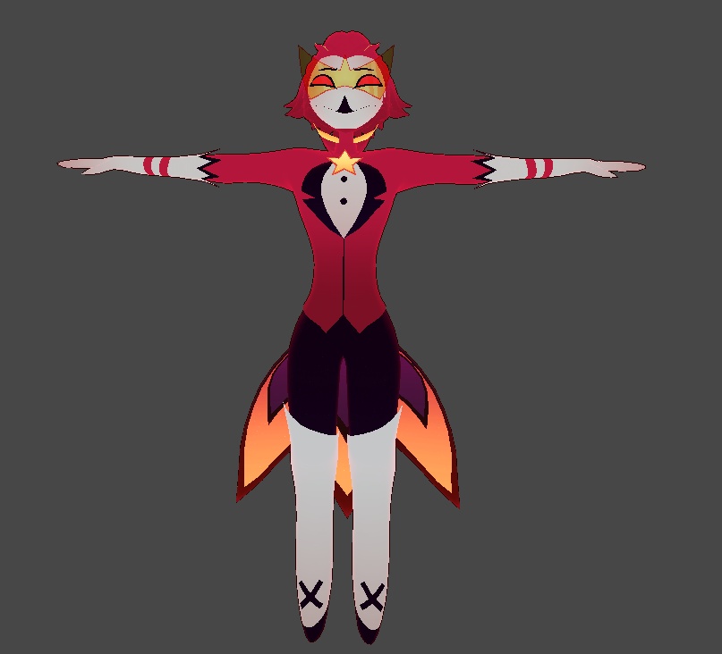 Vassago (Helluva boss) | Gogoloco + PC + QUEST | UnIty Package + Blend file