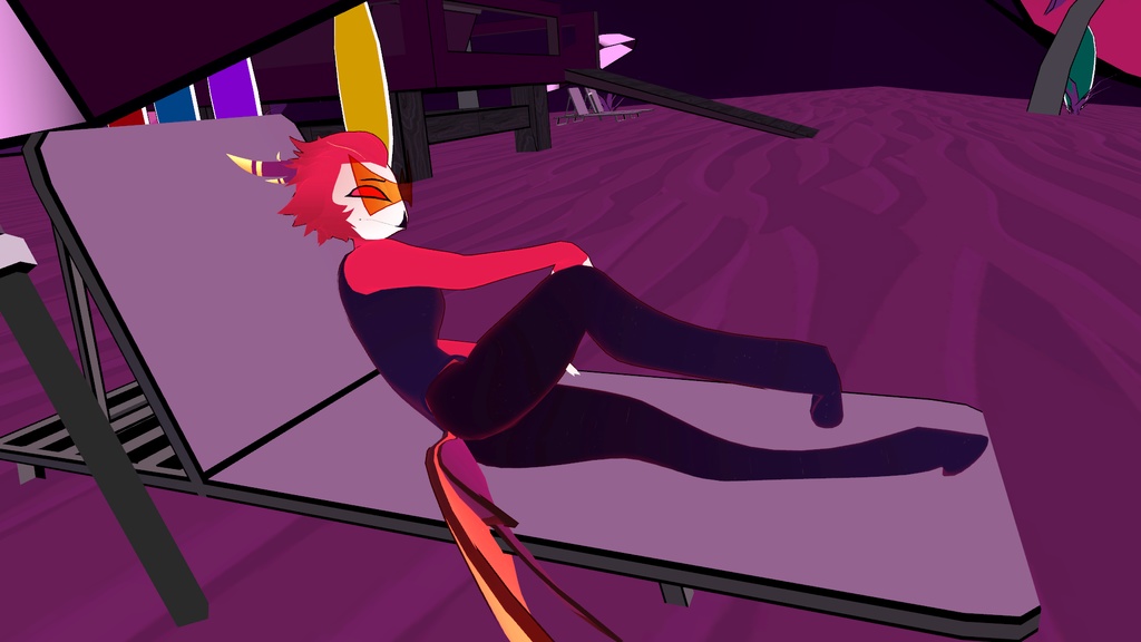 Vassago (Helluva boss) | Gogoloco + PC + QUEST | UnIty Package + Blend file