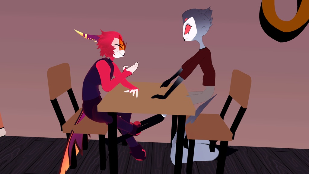 Vassago (Helluva boss) | Gogoloco + PC + QUEST | UnIty Package + Blend file