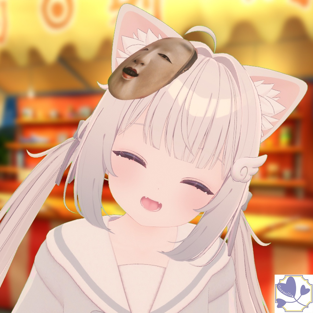 【VRChat】出目杢之介「萬媚 銘 艶媚」」 お面