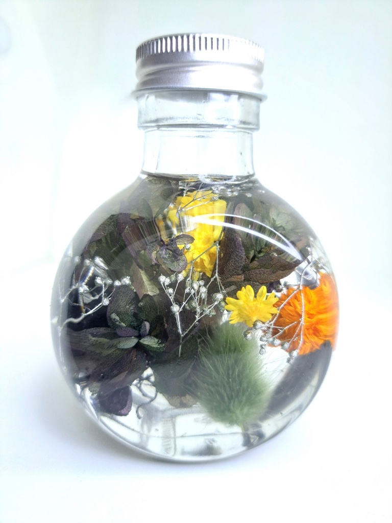 【ホロライブ非公式】儒烏風亭らでん イメージハーバリウム