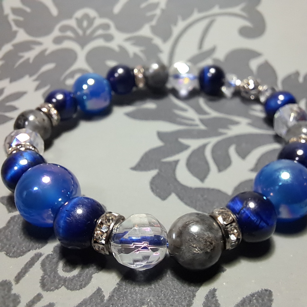 【ホロライブ非公式】推しメンブレスレット~火威青~