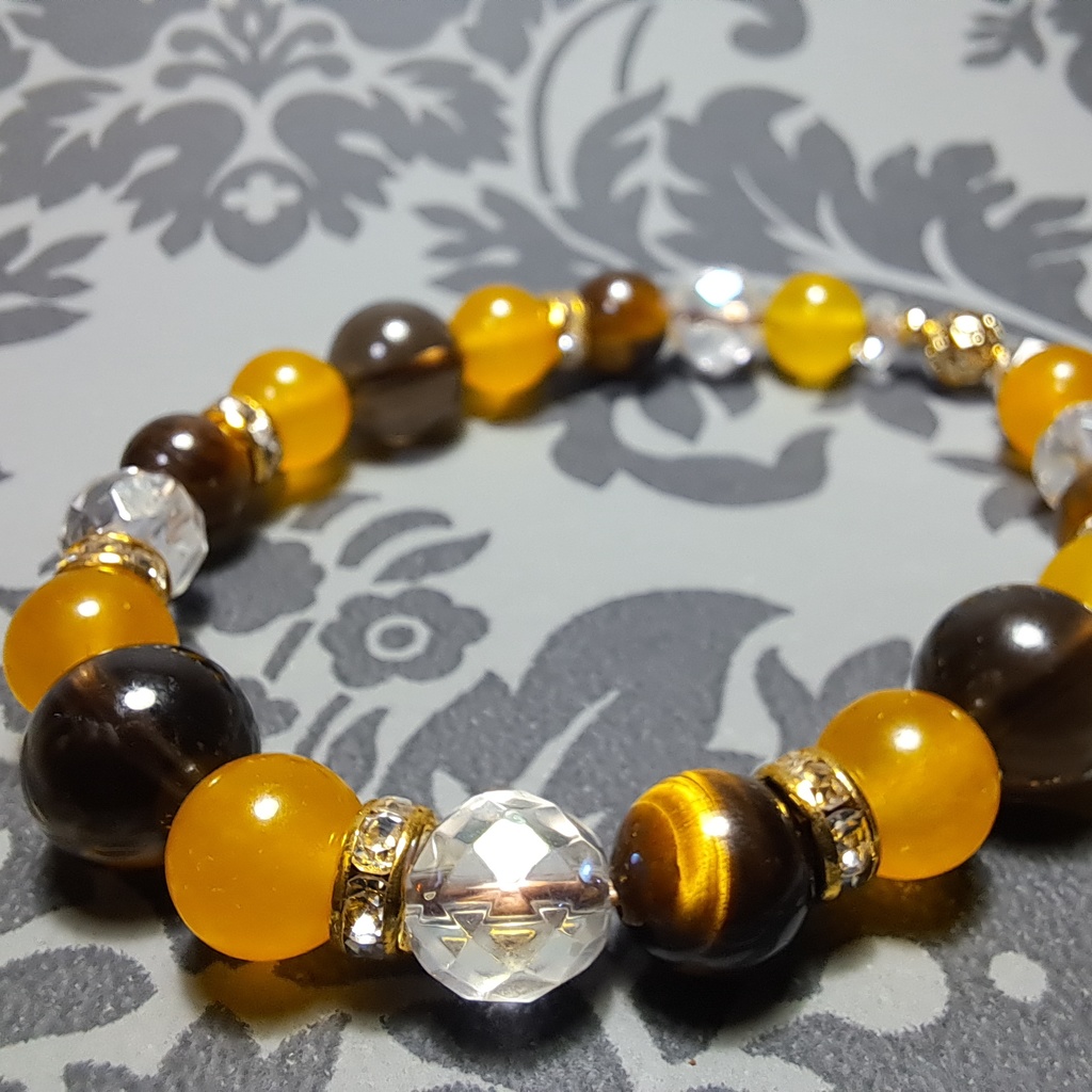 【ホロライブ非公式】推しメンブレスレット～虎金妃笑虎～