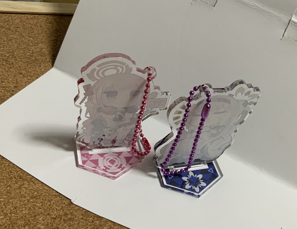 特異現象捜査部アクリルキーホルダーセット(台座付き)