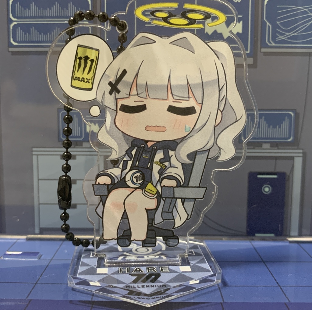 ブルーアーカイブ ハレ アクリルキーホルダー(台座付き)