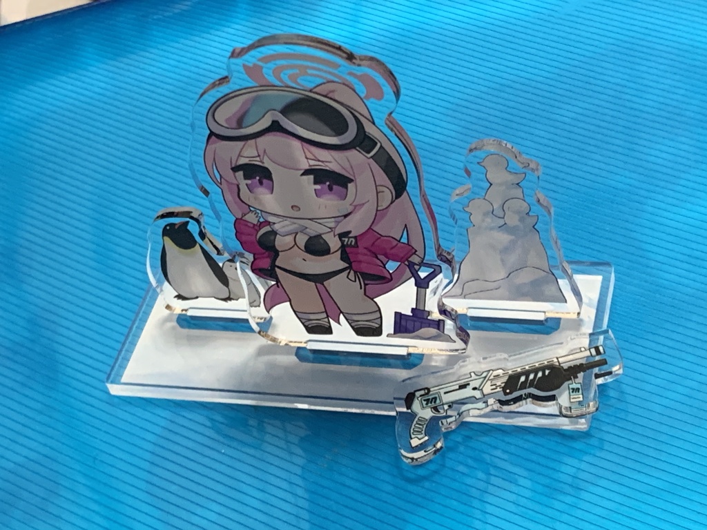 水着エイミアクリルジオラマ+特典両面ポストカードセット