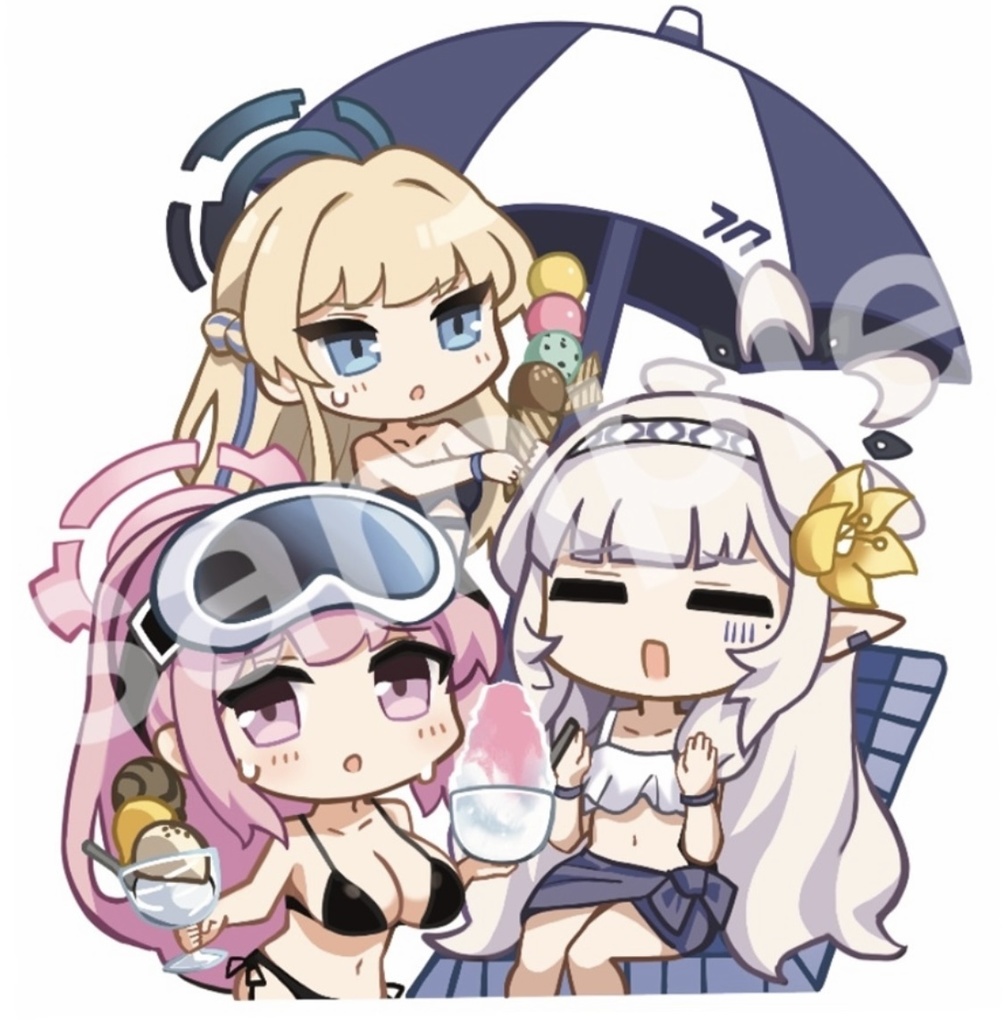 [C104新作]特異現象捜査部水着アクリルキーホルダー