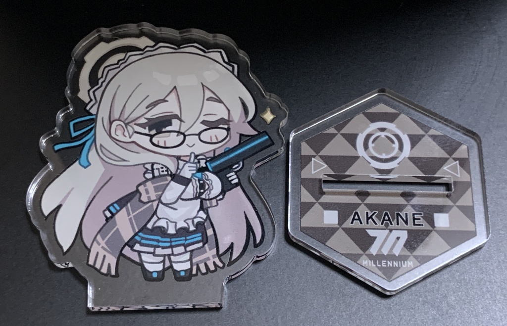 ブルアカ 室笠アカネ アクリルスタンド - jelly-archive - BOOTH