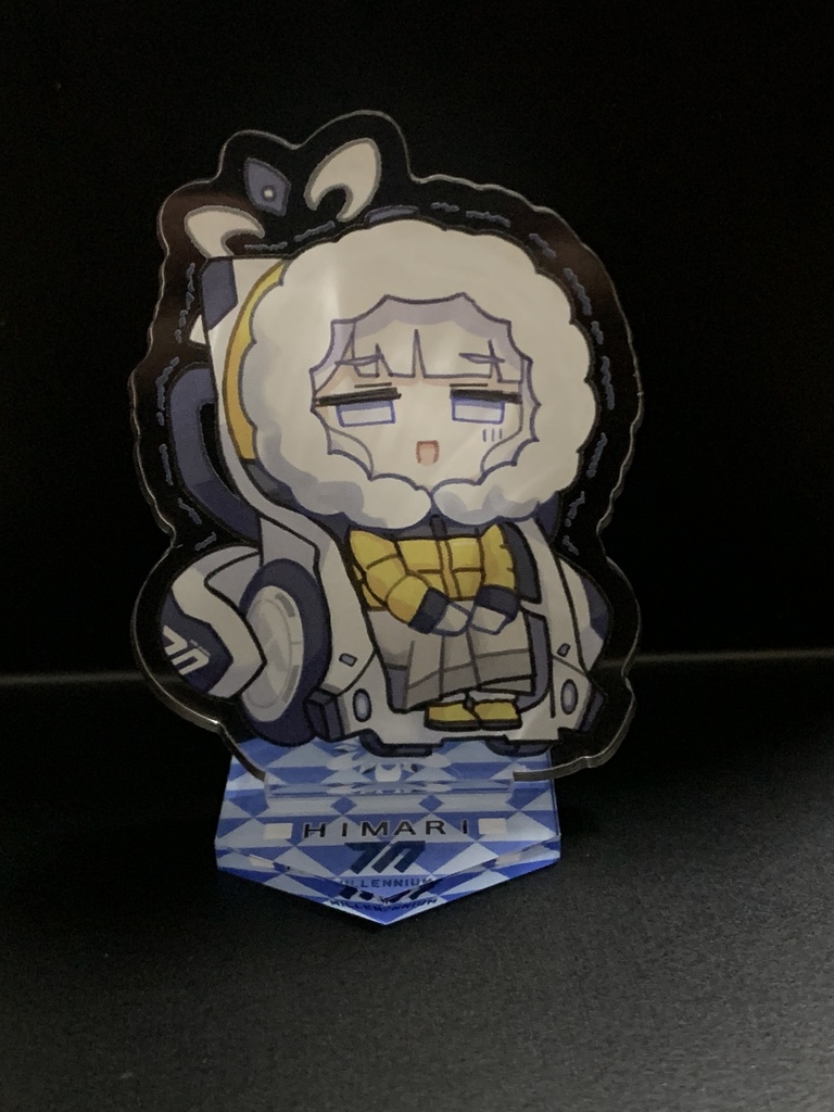 ブルアカ　ヒマリ(防寒具)　アクリルスタンド