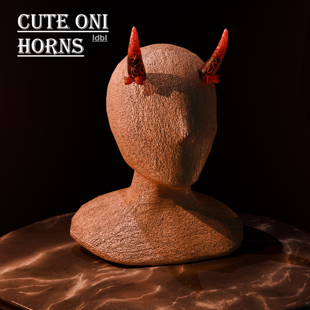 Discord Freebie - Cute Oni Horns