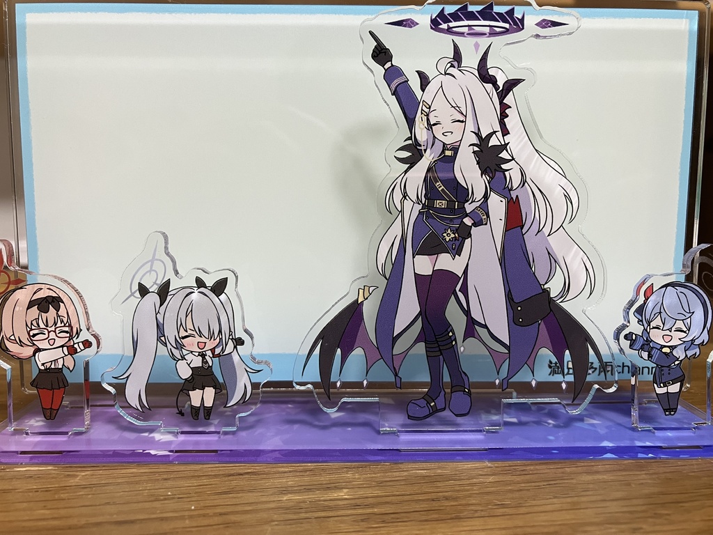 ポケダンス風ジオラマアクリルスタンド-セミナー-