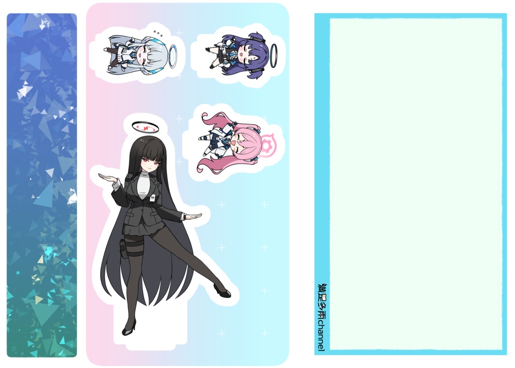 ポケダンス風ジオラマアクリルスタンド-セミナー-