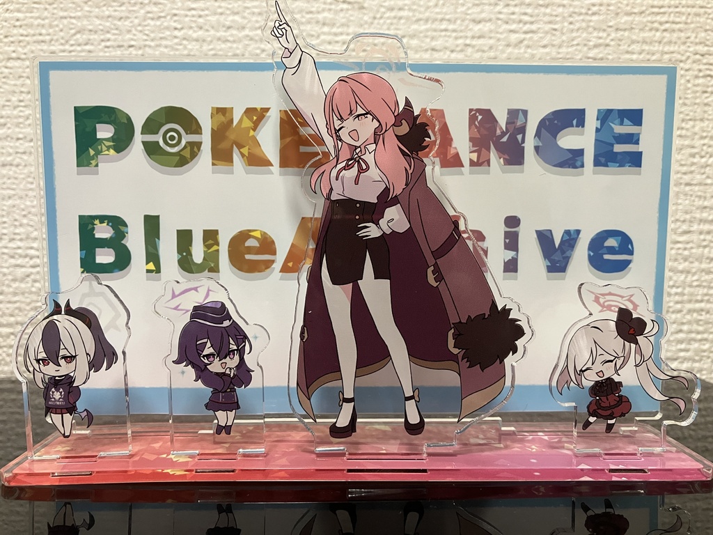 ポケダンス風ジオラマアクリルスタンド-便利屋68-