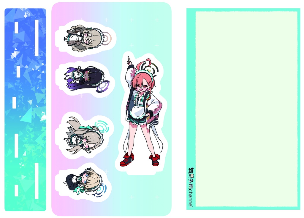 ポケダンス風ジオラマアクリルスタンド-C&C-