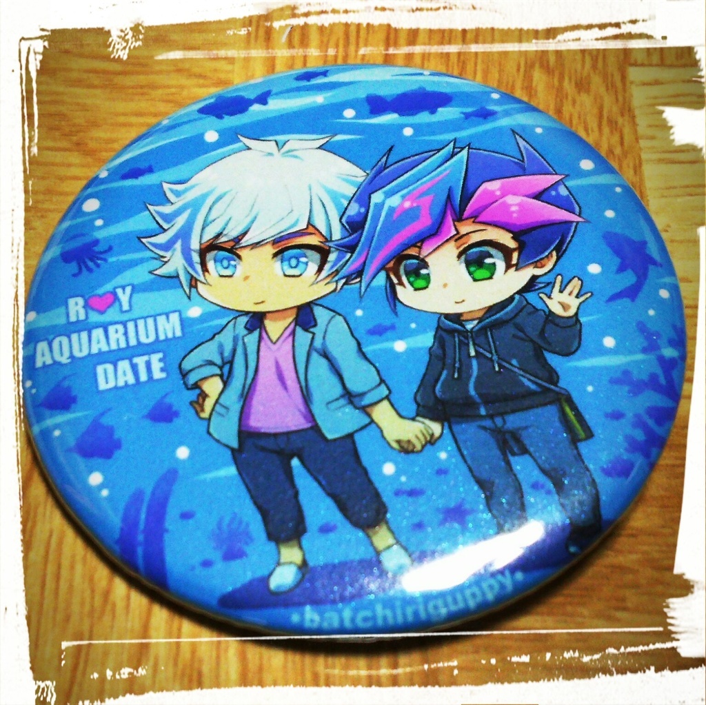 (※再版)了遊水族館缶バッジセット