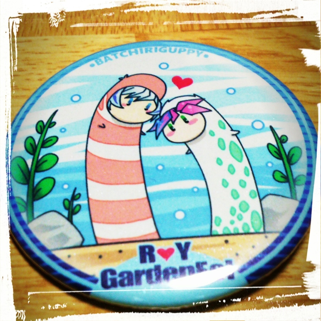 (※再版)了遊水族館缶バッジセット