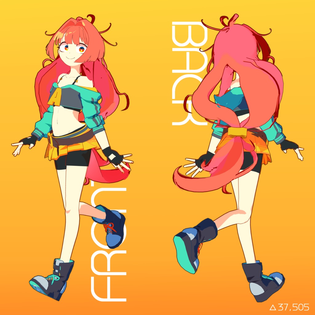 オリジナル3Dモデル「TYPE-あ」