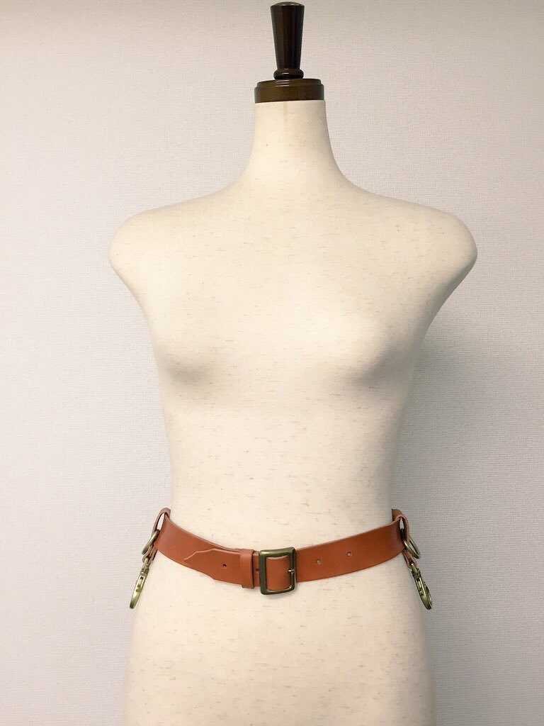 ウエストハーネス　茶・残り一点