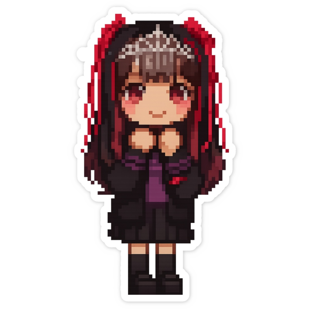 ドットなつみんステッカー