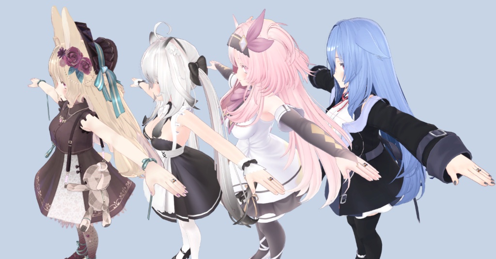 VRChat お砂糖さん向け 音符のリング 桔梗 舞夜 セレスティア ルーナリット 設定済み