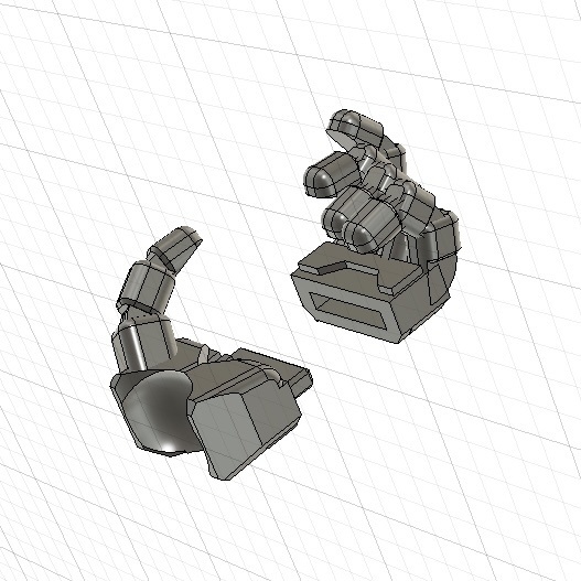銃の撃ち手シゲハンドver3.0丸型