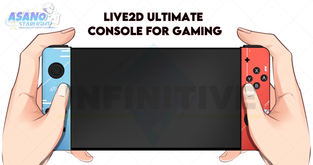 【Live2D】Vtuber Asset -Ultimate Console For Gaming Stream