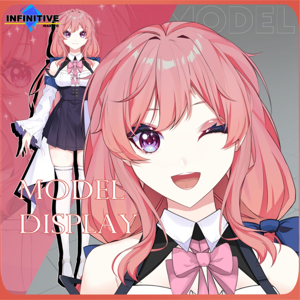 Bounce&instant chibi【live2dモデル (S002)】【VTS対応】れいなちゃん