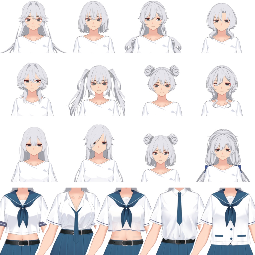 Customizable VTuber Model v1.0
