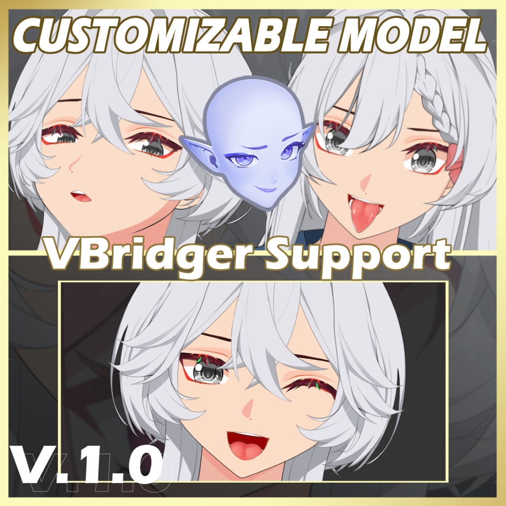 Customizable VTuber Model v1.0