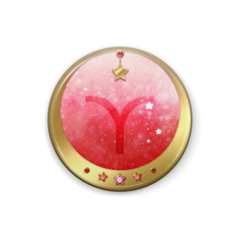 12星座缶バッジ(全12種)