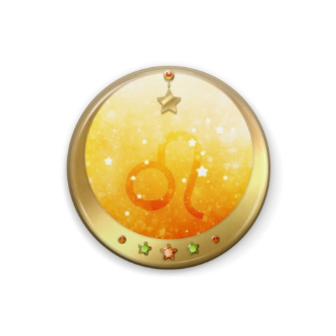 12星座缶バッジ(全12種)