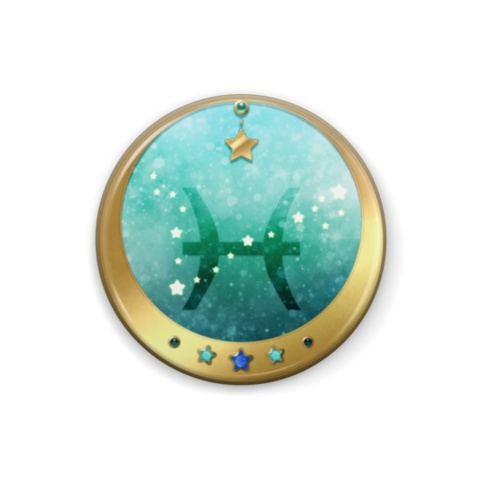 12星座缶バッジ(全12種)