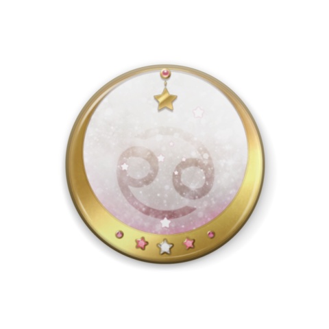 12星座缶バッジ(全12種)