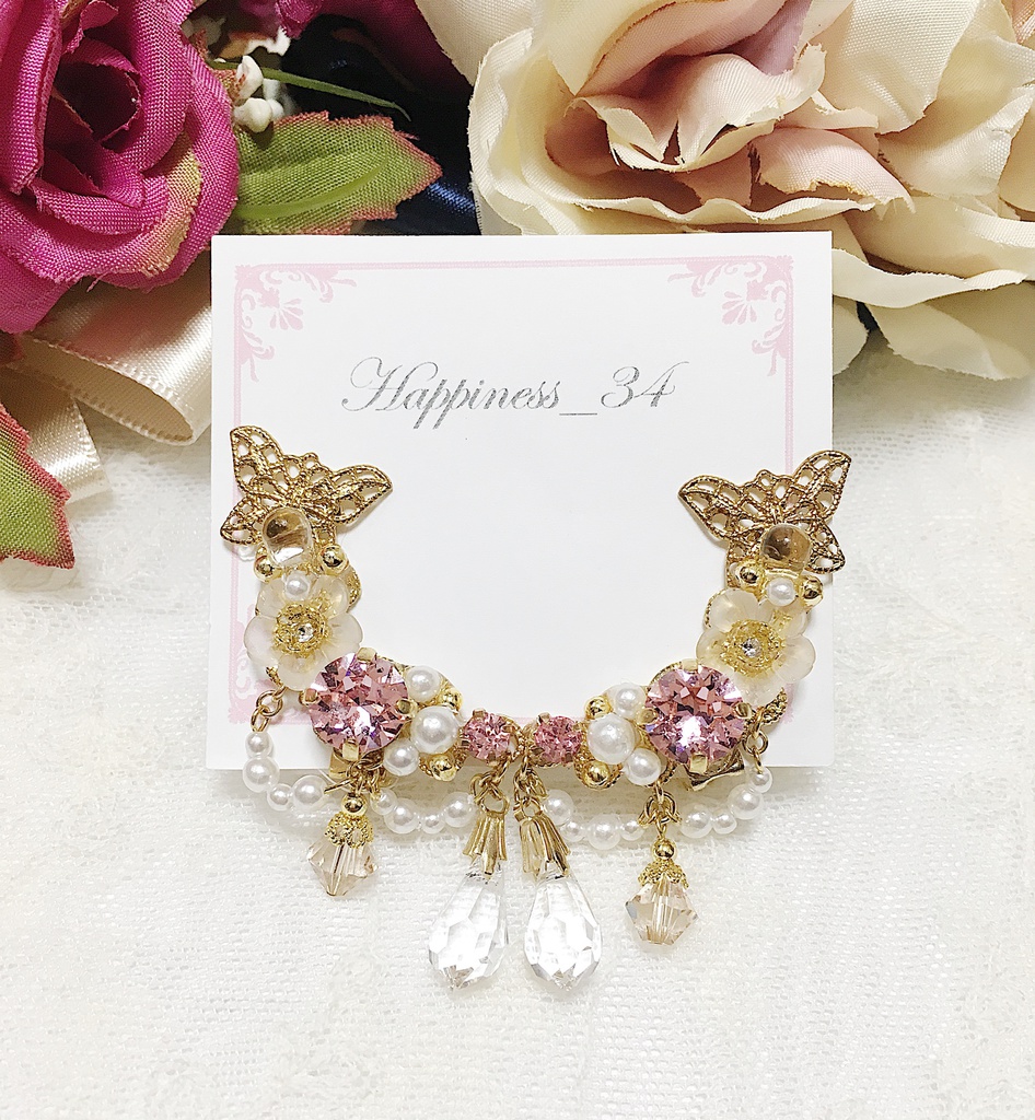Rococo Bouquet‐イヤーカフセット‐