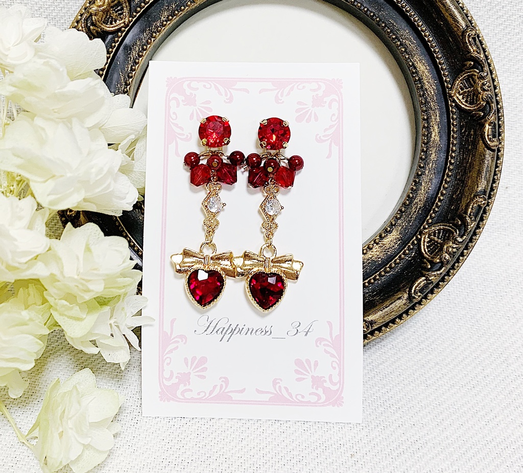 Romance Heartーピアス&イヤリングー