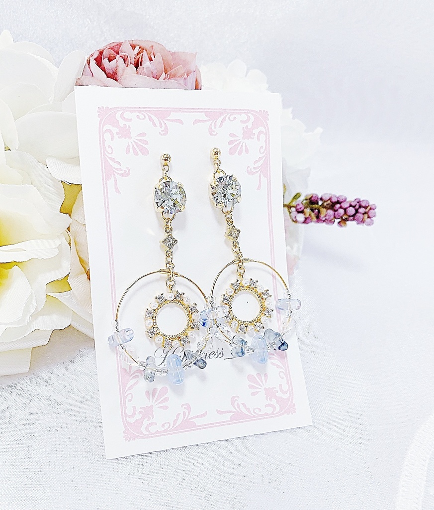 Princess azure【ピアス】