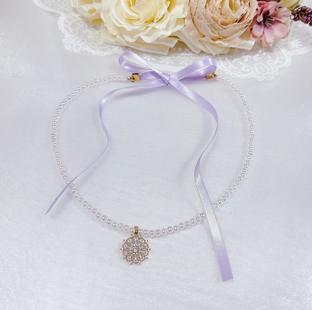 ｰMédaillon d’Opéraｰ チョーカーリボンネックレス