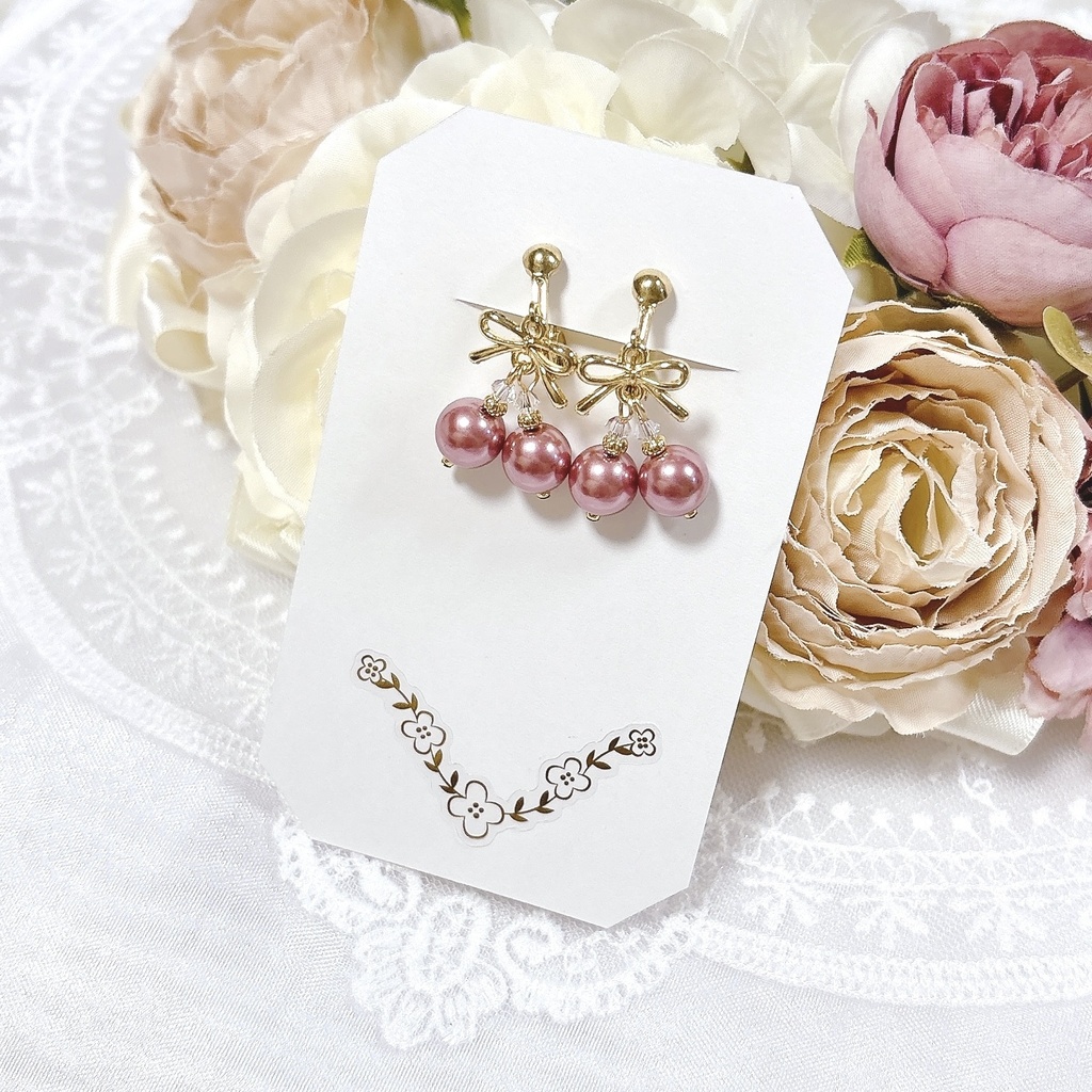 🍒さくらんぼのイヤリング・ピアス🍒