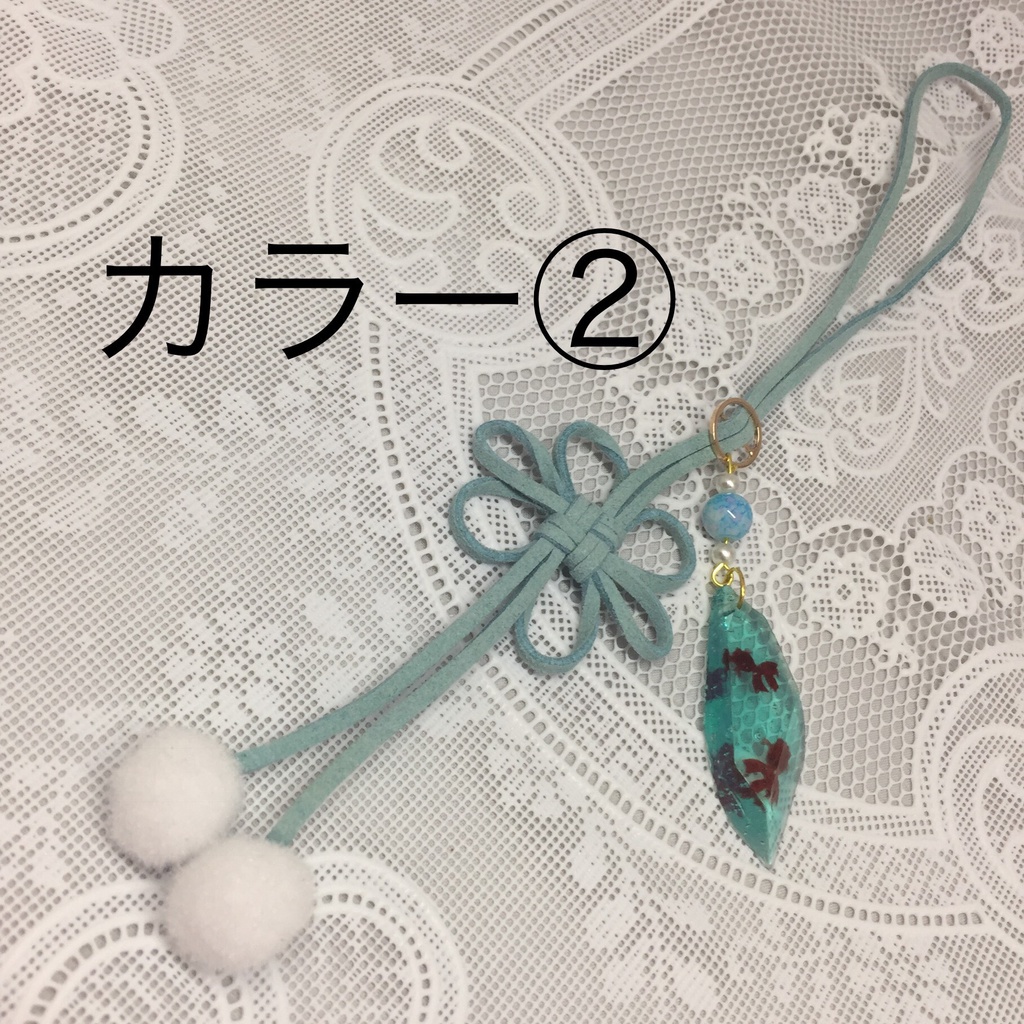 ナオさんの浴衣イメージバッグチャーム