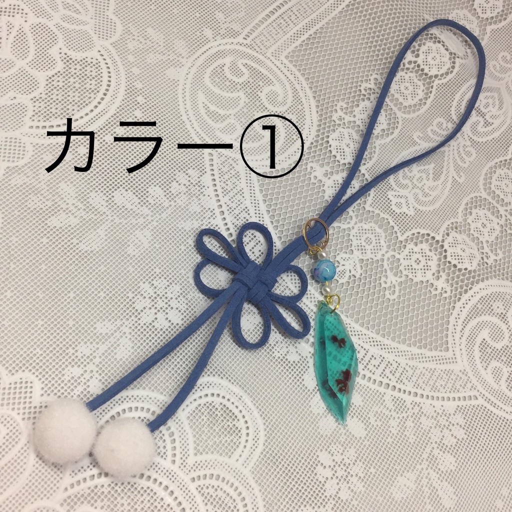 ナオさんの浴衣イメージバッグチャーム