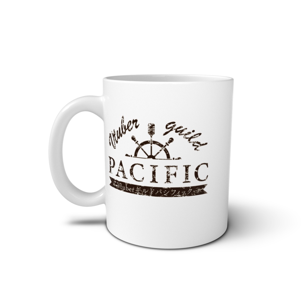 Vtuverguildパシフィック ロゴ入りマグカップ