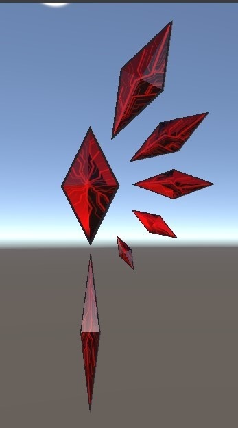 【無料】Replicareエンブレムモチーフのアクセサリー【MAステータス表示ギミック付き】