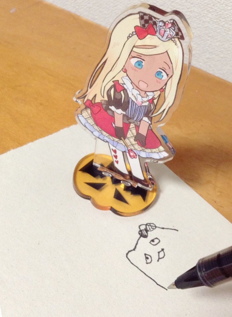 ライラさんアクリルスタンド -ハロウィンver-