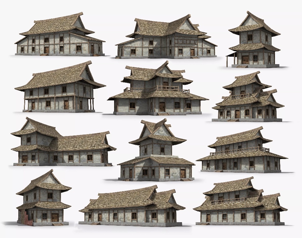 12 Ancient Asian Houses アジアの古代住宅12選