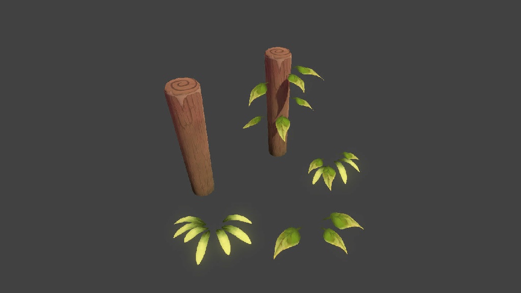 Cartoon Modular Bridge Stylized 漫画風のモジュラーブリッジ