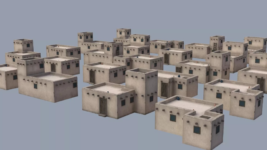 Medieval Desert Houses Collection 中世の砂漠の家々コレクション